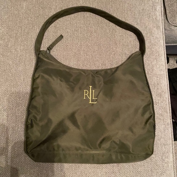 Lauren Ralph Lauren Handbags - 2/$15 Lauren Ralph Lauren green canvas purse.